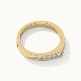Peak Diamond Ring, 14K Gold Vermeil, 1/3 ct Lab Grown Diamond-8