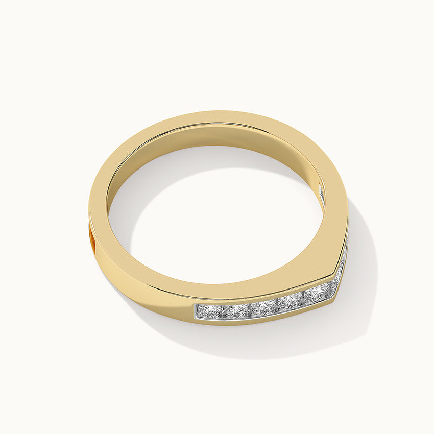 Peak Diamond Ring, 14K Gold Vermeil, 1/3 ct Lab Grown Diamond-8