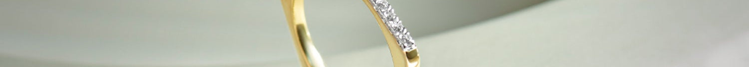 Peak Diamond Band, 14K Gold Vermeil, 1/5 ct Lab Grown Diamond-1