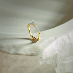 Peak Diamond Band, 14K Solid Gold, 1/5 ct Lab Grown Diamond-6