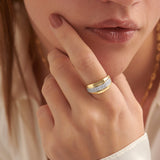 Statement Diamond Band, 14K Solid Gold, 1/2 ct Lab Grown Diamond-2