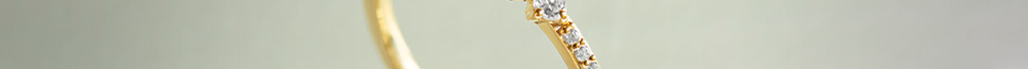Diamond Stacker Band, 14K Gold Vermeil, 1/3 ct Lab Grown Diamond-1