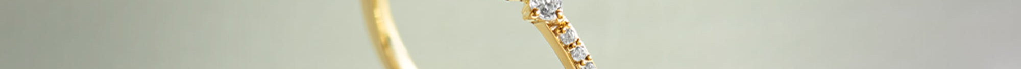 Diamond Stacker Band, 14K Gold Vermeil, 1/3 ct Lab Grown Diamond-1