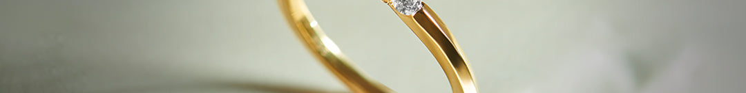 Minimal Stacker Ring, 14K Gold Vermeil, 1/4 ct Lab Grown Diamond-1