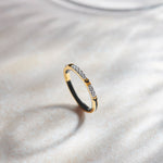 Cera Diamond Band, 14K Gold Vermeil, 1/5 ct Lab Grown Diamond-8