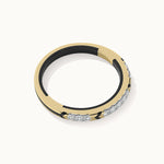Cera Diamond Band, 14K Gold Vermeil, 1/5 ct Lab Grown Diamond-7