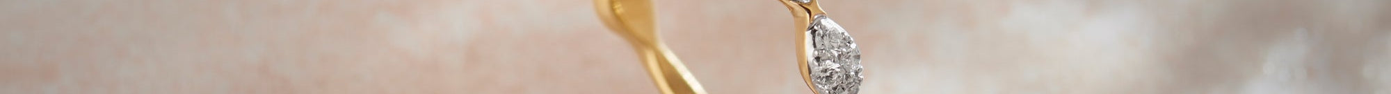 Kite Stacker Diamond Band, 14K Gold Vermeil, 1/3 ct Lab Grown Diamond-1