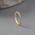 Sleek Eternity Band, 14K Gold Vermeil, 1/4 ct Lab Grown Diamond-6