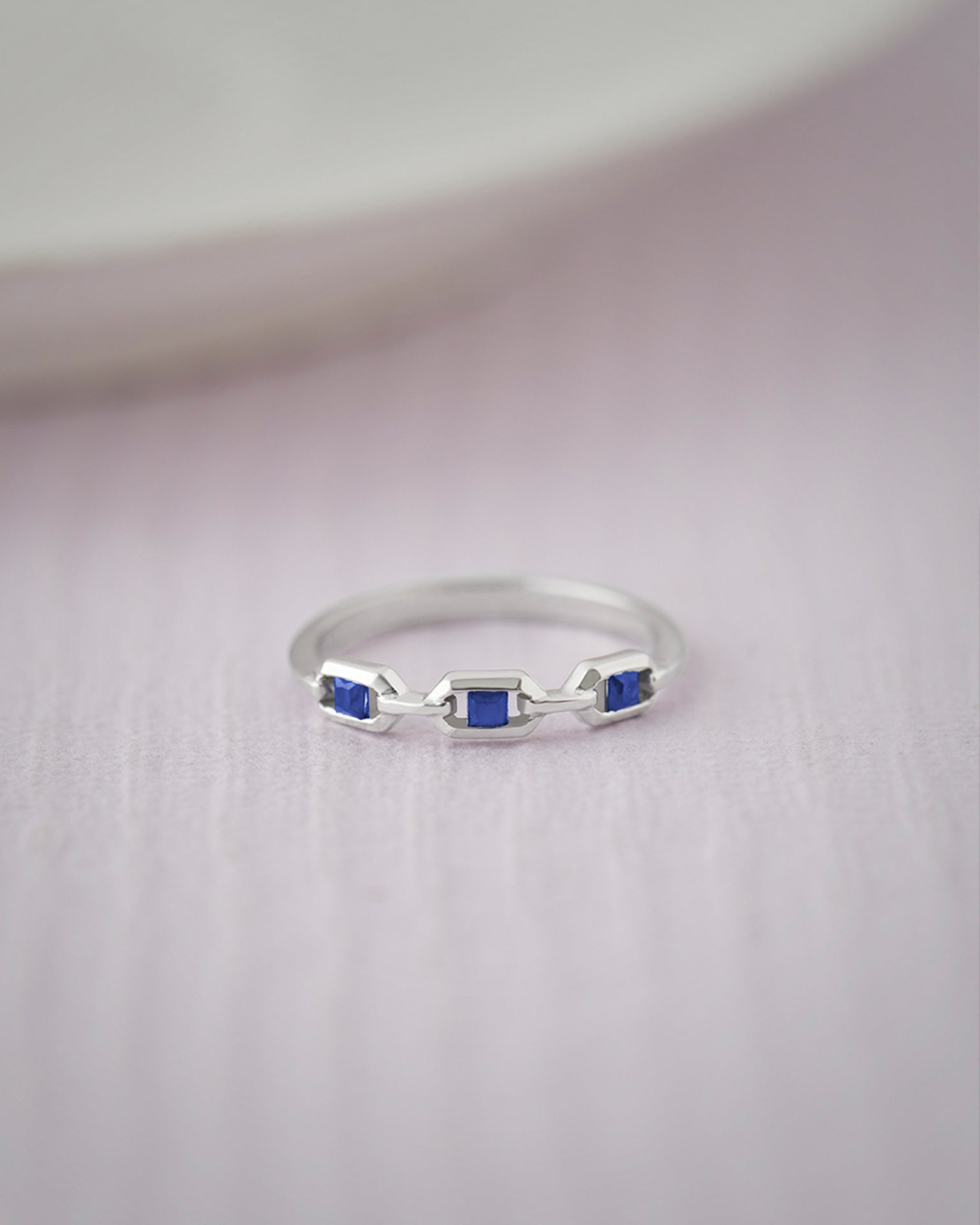 Stackable Paperclip Band, 14K Solid Gold-6