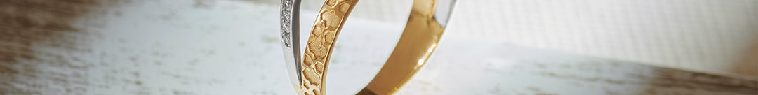 Engraved Band, 14K Gold Vermeil, 1/4 ct Lab Grown Diamond-1