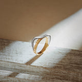 Engraved Band, 14K Gold Vermeil, 1/4 ct Lab Grown Diamond-8