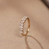 Multi Shape Diamond Band