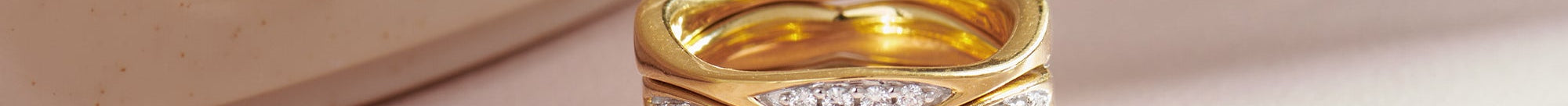 Four Row Stackable Diamond Band, 14K Solid Gold, 1/3 ct Lab Grown Diamond-1