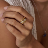 Crossover Pave Diamond Band