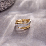 Diamond Interlace Band