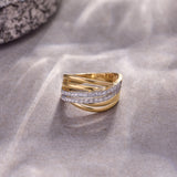 Diamond Interlace Band