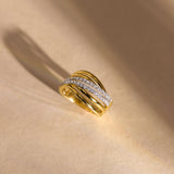 Diamond Interlace Band