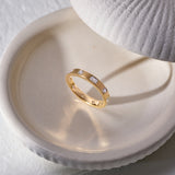Luxe Diamond Stackable Band