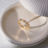 Luxe Diamond Stackable Band