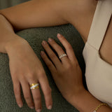 Marquise Mirage Diamond Band