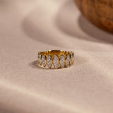 Marquise Mirage Diamond Band