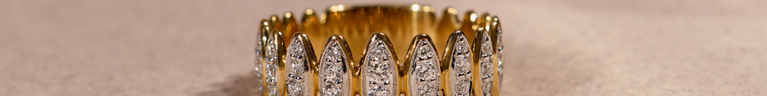 Marquise Mirage Diamond Band
