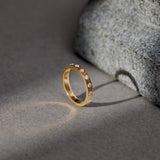 Minimalist Diamond Stackable Band