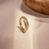 Classic Stack Diamond Ring