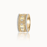 Chunky Stacked Diamond Band