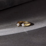 Princess Diamond Open Band