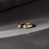 Princess Diamond Open Band