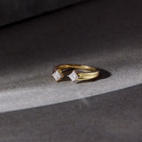 Princess Diamond Open Band