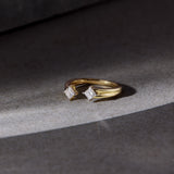 Princess Diamond Open Band