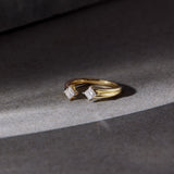 Princess Diamond Open Band
