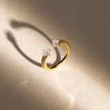 Princess Diamond Open Band