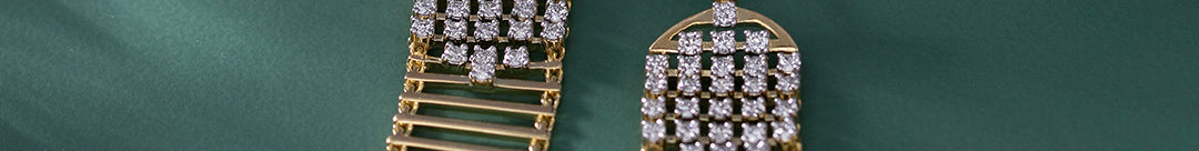 Statement Sparkle Dangle Earrings