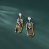 Statement Sparkle Dangle Earrings