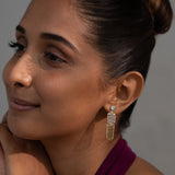 Statement Sparkle Dangle Earrings