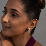 Statement Sparkle Dangle Earrings