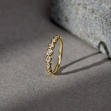 Graduation Diamond Ring