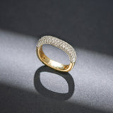 Tier Pave Diamond Band