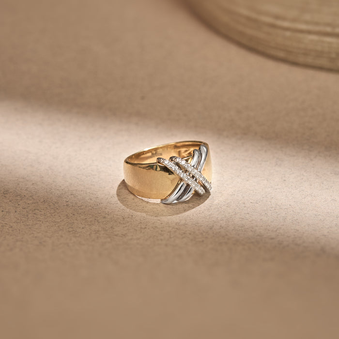 Criss Cross Bold Band