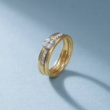 Center Square Stack Band