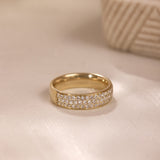Pave Diamond Glimmer Band