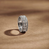 Marquise Row Diamond Ring