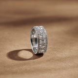 Marquise Row Diamond Ring