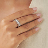 Marquise Row Diamond Ring