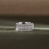 Marquise Row Diamond Ring