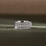 Marquise Row Diamond Ring