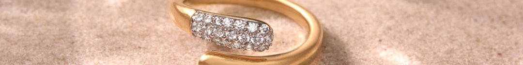 Radiant Flow Diamond Ring